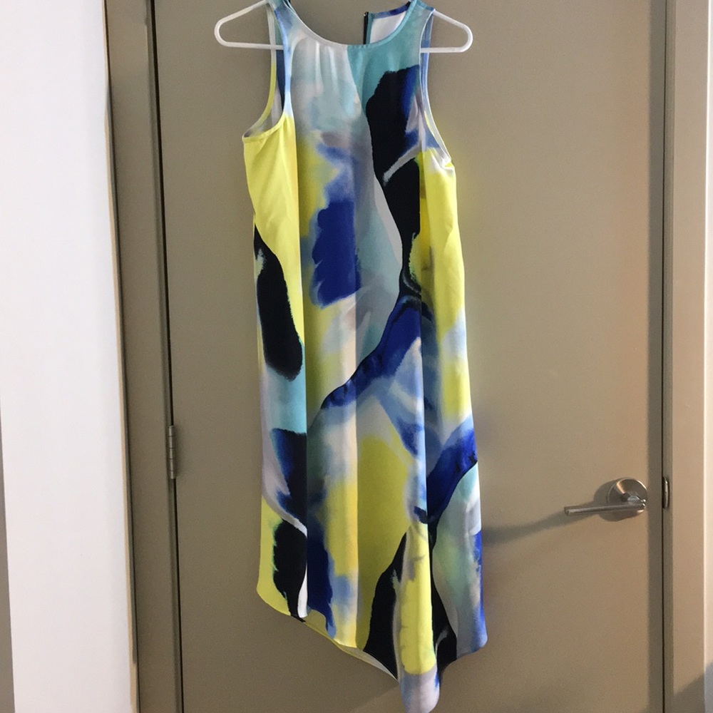 Alfani asymmetric hem summer dress NWT